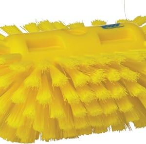 Vikan Hygiene 7039 6 Szczotka czołgowa, żółty, medium, 130x205mm /10 Vikan Hygiene 7039 6 Szczotka czołgowa, żółty, medium, 130x205mm /10