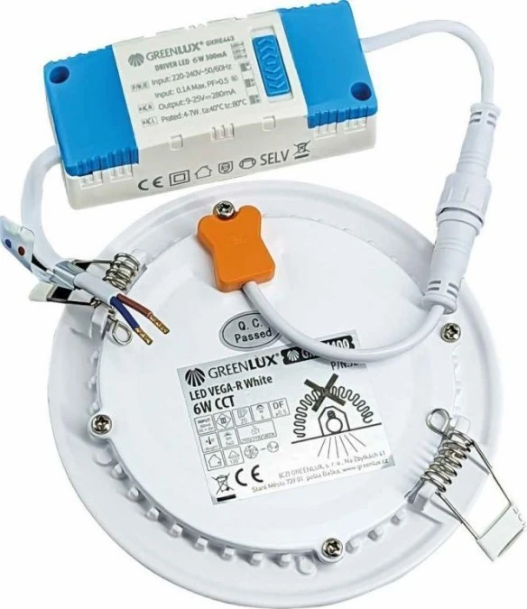 LED VEGA‑R White 6W CCT 540/800lm ‑ Oprawa LED do zabudowy p/t (Downlight LED) GXDW400 - obrazek 2
