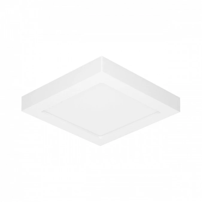 LETI LED 24W, oprawa downlight, natynkowa, kwadratowa, 1900lm, 3000K, biała, wbudowany zasilacz LED,AD‑OD‑6075WLX3 - obrazek 1
