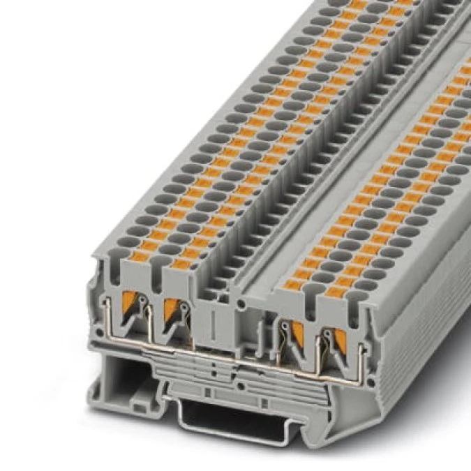 Listwa zaciskowa przepustowa 4‑przewodowa 0,14‑4mm2 szara PT 2,5‑QUATTRO 3209578 - obrazek 2