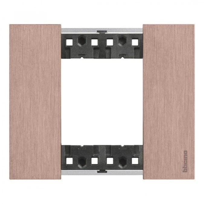 LIVING NOW ramka 2mod. copper KA4802ZM - obrazek 2