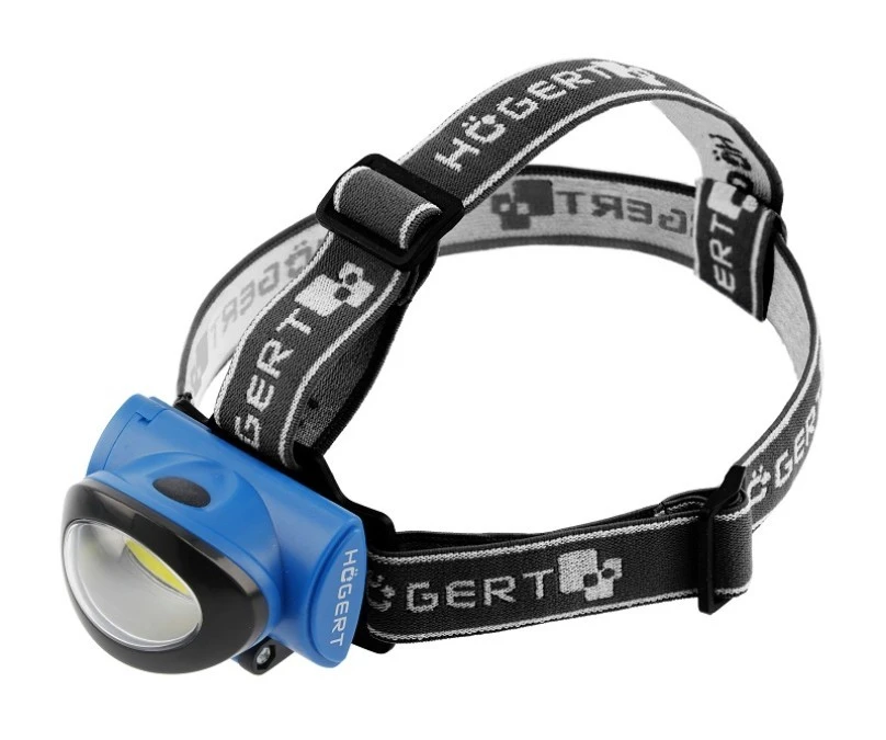 Latarka LED czołowa 3W 160lm zasięg 10m IP20 3x AAA1.5V (bez baterii) HT1E420 - obrazek 1