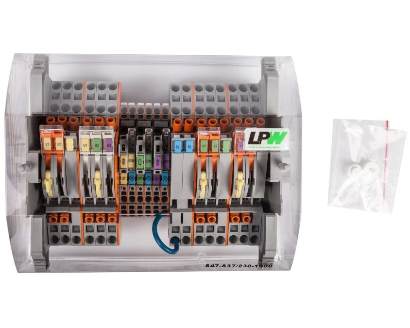 Listwa pomiarowa LPW 20‑torowa 230V AC równoległa 847‑837/230‑1000 - obrazek 1