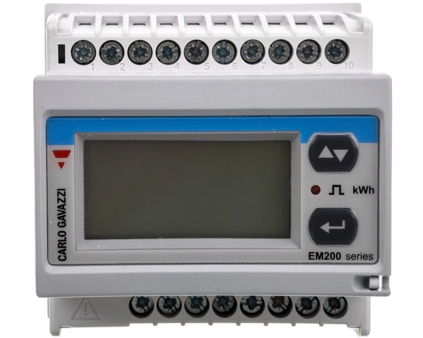 Licznik energii 3‑fazowy elektroniczny pomiar pośredni EM21072DAV53XOXX - obrazek 1