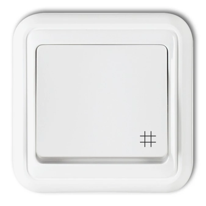 LIZA Łącznik krzyżowy biały WPH‑6 - obrazek 1
