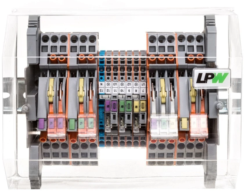 Listwa pomiarowa LPW 19‑torowa 60V AC równoległa 847‑356/060‑1000 - obrazek 2