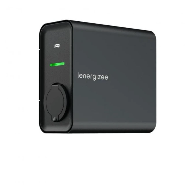 LENERGIZEE HOME RFID 7.4kW gniazdo grafitowy mat RAL7016