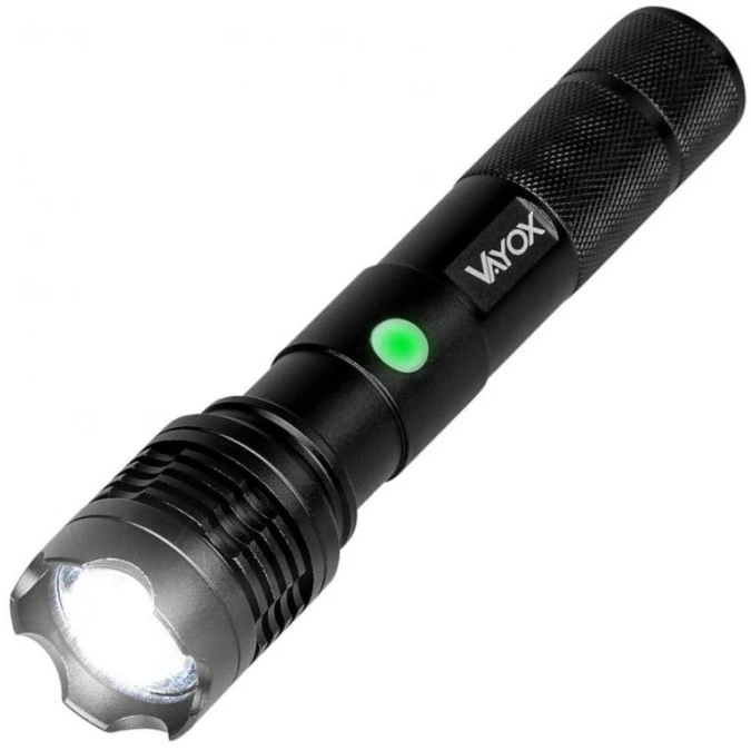 Latarka taktyczna XHP50 800lm USB‑C VA0116 Vayox - obrazek 1
