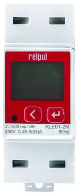 Licznik energii elektrycznej 1‑fazowy MID, komunikacja MODBUS RLE01‑2M 2617212 - obrazek 2