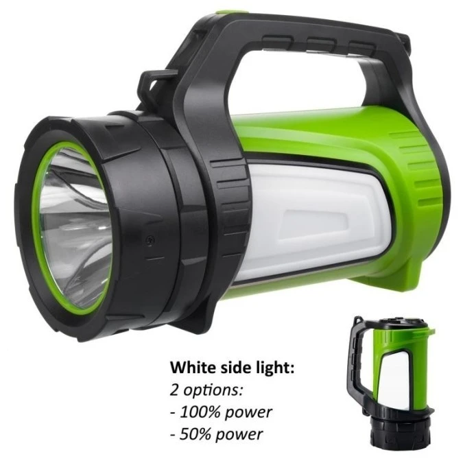 Latarka LED 3w1 Maclean funkcja powerbanku 3 tryby świecenia 5W XM‑L‑T6 Cold White 6500K 3,7V 4500mAh MCE345 - obrazek 2