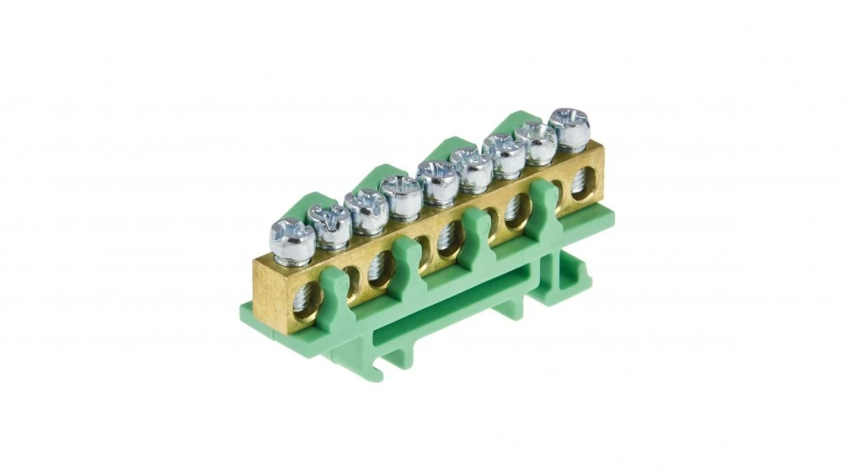 Listwa Zaciskowa 9x16 mm2‑ Zielona ENE‑00545 - obrazek 3