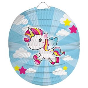 Lampion papierowy, Jednorożec, 22 cm Lampion papierowy, Jednorożec, 22 cm