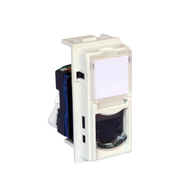 LIVING NOW gniazdo RJ45 UTP kat.6 1mod. biały KW4279C6 - obrazek 2