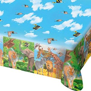 Folat Obrus na przyjęcie safari 180×130 cm Folat Obrus na przyjęcie safari 180×130 cm