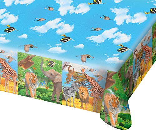 Folat Obrus na przyjęcie safari 180×130 cm Folat Obrus na przyjęcie safari 180×130 cm