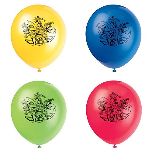 Balony lateksowe Justice League 30 cm 8 szt.