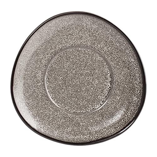 Olympia Mineral DF182 spodek do cappuccino, trójkątny, 150 mm, szary - obrazek 1