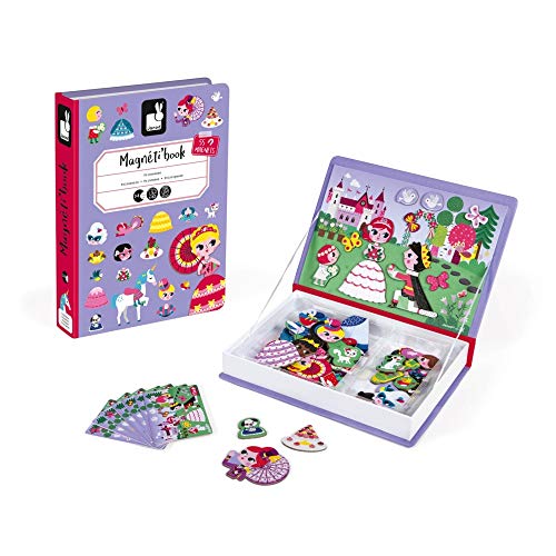 Janod Magnetibook Princess – Magnetyczna układanka