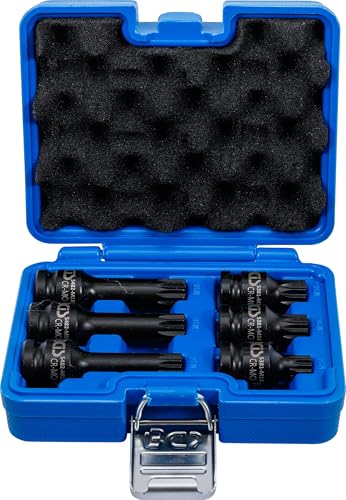 BGS 5380 Zestaw nasadek udarowych do bitów 12,5 mm (1/2″) gniazdo wielokątne (do XZN) M14 M18 6 szt.