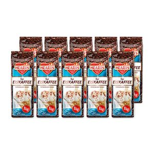 HEARTS kawa lodowa 2 x 1 kg, 65 filiżanek w woreczku, ekonomiczne opakowanie, lodowa, orzeźwiająca przyjemność, letnie napoje, natychmiastowa, zawartość kofeiny, szybkie przygotowanie, zimny napój, rozpuszczalna ziarnista HEARTS kawa lodowa 2 x 1 kg, 65 filiżanek w woreczku, ekonomiczne opakowanie, lodowa, orzeźwiająca przyjemność, letnie napoje, natychmiastowa, zawartość kofeiny, szybkie przygotowanie, zimny napój, rozpuszczalna ziarnista