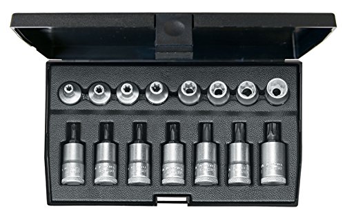 Gedore ITX 30 TX 015 zestaw wkrętaków 3/8" 15 TLG wewnętrzny i zewnętrzny TORX - obrazek 1
