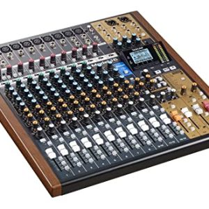 Tascam Model 16 14 kanałowy mikser analogowy z ścieżkowym, cyfrowym rejestratorem Tascam Model 16 14 kanałowy mikser analogowy z ścieżkowym, cyfrowym rejestratorem