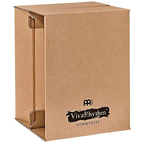Meinl Percussion Cajon2Go Cajon Instrument Składany Łatwy do Transportu Wykonany z Kartonu (VR CAJ2GO) - obrazek 1