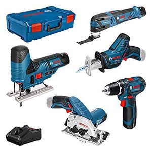 Bosch Professional System profesjonalny 12 V firmy : wiert. wkr. GSR 12V 15 + wyrz. GST12V 70 pil. tarcz. GKS 26 piła szabl. GSA 14 narz. wielof. Multi Cutter GOP 28+ lampa LED GLI12V 80 (+ 3 ak. 3,0 Ah ład., wal. XL BOXX) Bosch Professional System profesjonalny 12 V firmy : wiert. wkr. GSR 12V 15 + wyrz. GST12V 70 pil. tarcz. GKS 26 piła szabl. GSA 14 narz. wielof. Multi Cutter GOP 28+ lampa LED GLI12V 80 (+ 3 ak. 3,0 Ah ład., wal. XL BOXX)