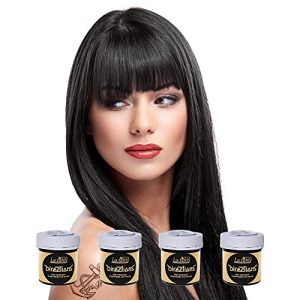 4 x La Riche Directions półtrwałe farbowanie włosów 88 ml wanny EBONY 4 x La Riche Directions półtrwałe farbowanie włosów 88 ml wanny EBONY