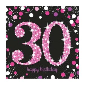 Serwetki, 30, Sparkling Celebration Pink, 33 cm, 16 sztuk Serwetki, 30, Sparkling Celebration Pink, 33 cm, 16 sztuk