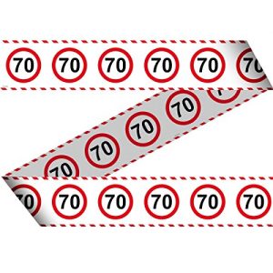 Folat Taśma Barricade na 70 Urodziny 15m Folat Taśma Barricade na 70 Urodziny 15m