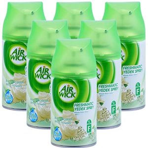 Airwick 3 x wkład uzupełniający białe kwiaty do Freshmatic Max 250 ml