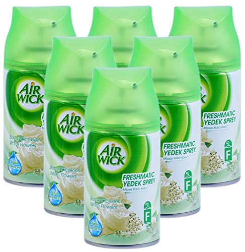 Airwick 3 x wkład uzupełniający białe kwiaty do Freshmatic Max 250 ml - obrazek 1