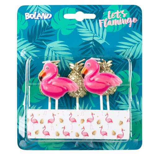Świeczki urodzinowe Flamingi 5szt 52564 Świeczki urodzinowe Flamingi 5szt 52564