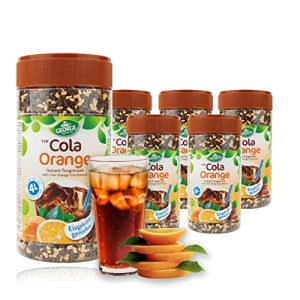 KING GEORGE Royal Tea Time, Cola Orange napój instant 6 x 400 g, gorący i zimny, o smaku pomarańczy coli, daje do 4 l, orzeźwiający.. KING GEORGE Royal Tea Time, Cola Orange napój instant 6 x 400 g, gorący i zimny, o smaku pomarańczy coli, daje do 4 l, orzeźwiający..