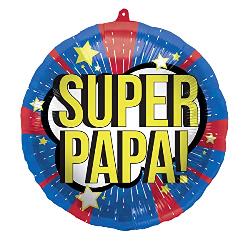 Folat Balon foliowy „Super Papa! 45cm Folat Balon foliowy „Super Papa! 45cm