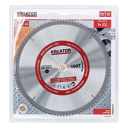 KREATOR KRT020506 Disco firmy Sierra Multi usos 305 mm100d - obrazek 1