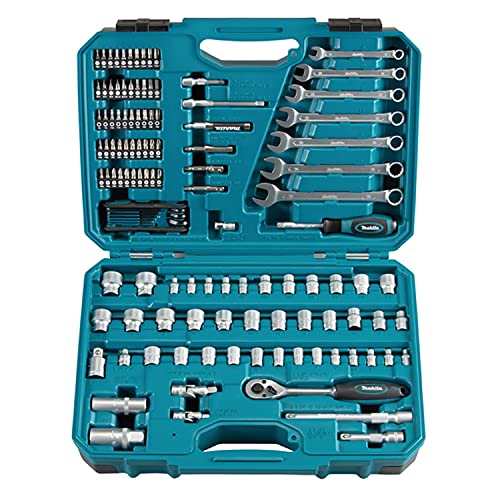 Makita Zestaw 120 sztuk elementów narzędzi ręcznych w walizce E 06616 - obrazek 1