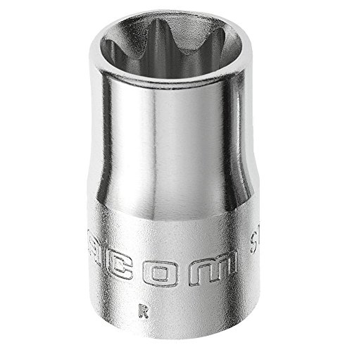 FACOM 1/2 cala klucz nasadowy, do profilu zewnętrznego Torx, 20 mm, 1 sztuka, STX.20 - obrazek 1
