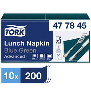 Tork 477845 serwetki obiadowe niebiesko zielone na 2 warstwowe małe potrawy lub przekąski ma optymalną jakość Tork 477845 serwetki obiadowe niebiesko zielone na 2 warstwowe małe potrawy lub przekąski ma optymalną jakość