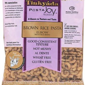 Tinkyada Makaron brązowy ryż łokieć, 473 ml Tinkyada Makaron brązowy ryż łokieć, 473 ml