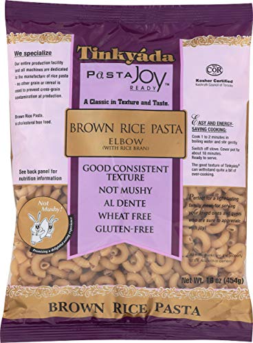 Tinkyada Makaron brązowy ryż łokieć, 473 ml Tinkyada Makaron brązowy ryż łokieć, 473 ml