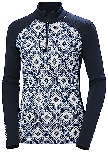 Helly Hansen Damska warstwa bazowa LIFA® Merino Midweight 2 w 1 z zamkiem błyskawicznym Helly Hansen Damska warstwa bazowa LIFA® Merino Midweight 2 w 1 z zamkiem błyskawicznym