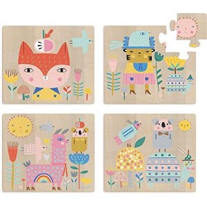 Vilac Puzzles évolutifs Suzy Ultman Drewno, Wielobarwny (8906) Vilac Puzzles évolutifs Suzy Ultman Drewno, Wielobarwny (8906)