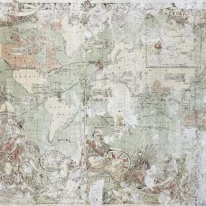 Komar Fototapeta z włókniny Imperium Brytyjskie wymiary 300 x 250 cm (szerokość wysokość) tapeta ścienna do salonu, sypialni, biura, korytarza, mapa miasta, dekoracja Komar Fototapeta z włókniny Imperium Brytyjskie wymiary 300 x 250 cm (szerokość wysokość) tapeta ścienna do salonu, sypialni, biura, korytarza, mapa miasta, dekoracja