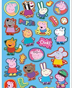Paper Projects 01.70.06.152 Peppa Pig Blue Sparkly Reusable Sticker Pack, 19.5cm x 9.5cm Paper Projects 01.70.06.152 Peppa Pig Blue Sparkly Reusable Sticker Pack, 19.5cm x 9.5cm