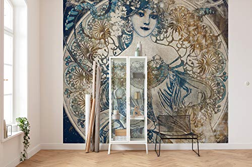 Komar Fototapeta z włókniny Porcelaine tapeta, XXL, dekoracja, styl młodzieżowy, sypialnia, pokój dzienny, biuro, korytarz wymiary 300 x 280 cm (szerokość wysokość) HX6 041, kolorowa - obrazek 1
