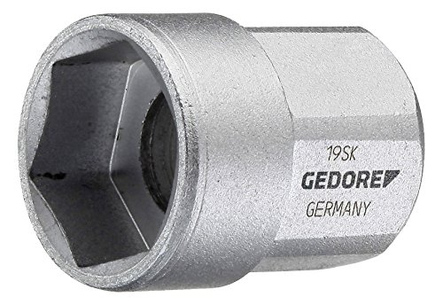 GEDORE Nasadka klucza nasadowego 1/2 cala krótka, 15 mm, 1 sztuka, 19 SK - obrazek 1