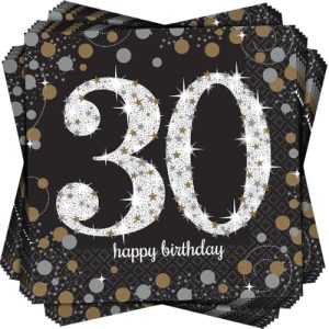Serwetki, 30, Sparkling Celebration Gold, 33 cm, 16 sztuk Serwetki, 30, Sparkling Celebration Gold, 33 cm, 16 sztuk