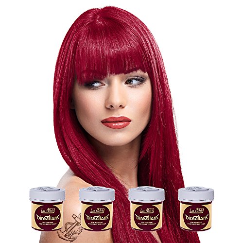Toner do farbowania włosów La Riche, kolor Rose Red
